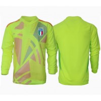 Camiseta Italia Portero Primera Equipación Replica Eurocopa 2024 mangas largas